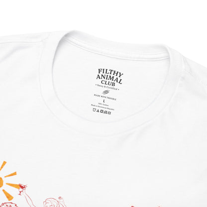 Bride Squad T-Shirt — Floral Bachelorette Party Tee 2025